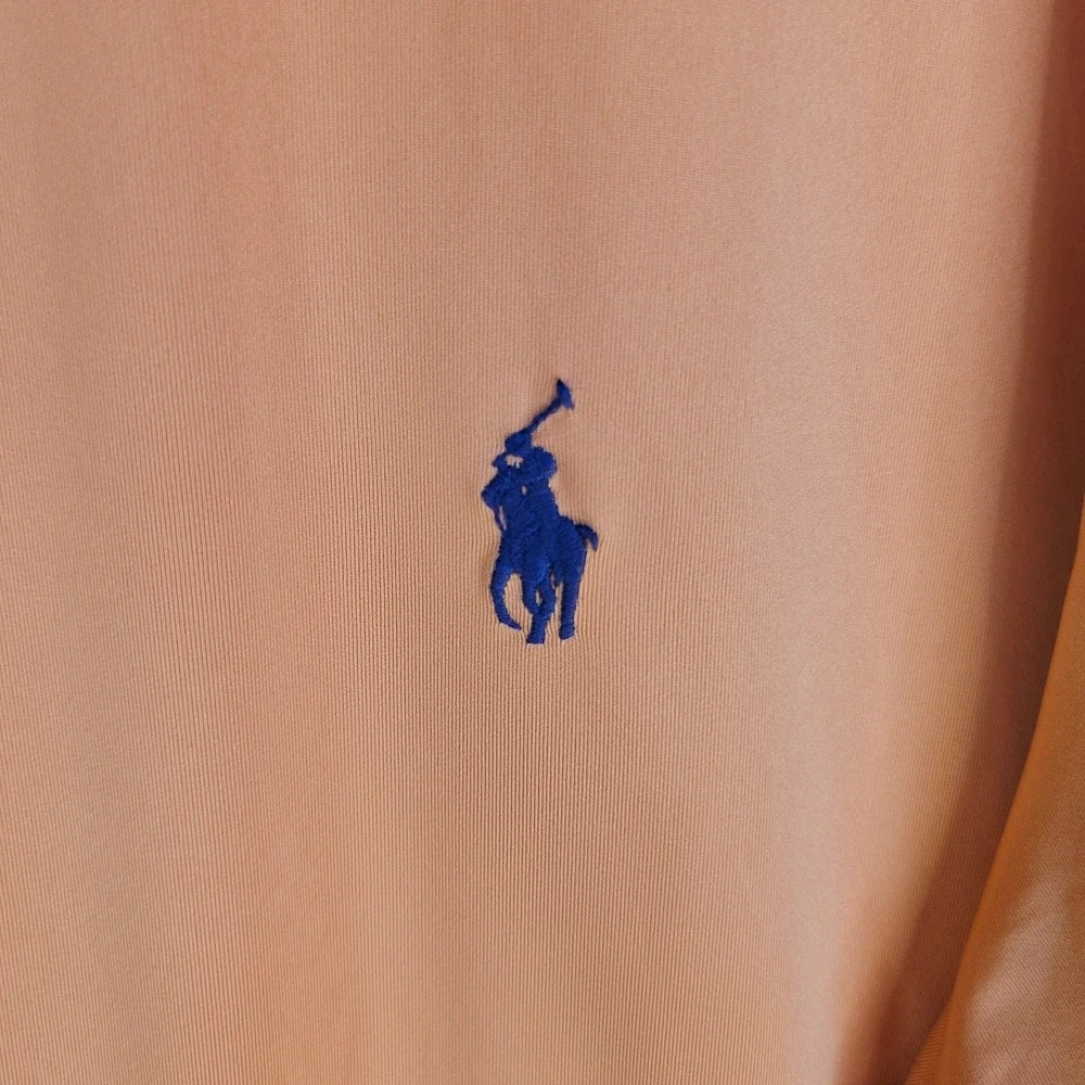 Polo Ralph Lauren Performance Mens 2XLT Orange Short Sleeve Golf Polo Shirt